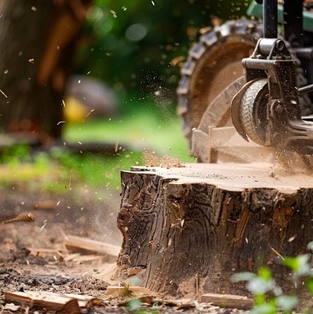 stump grinding near me fall river