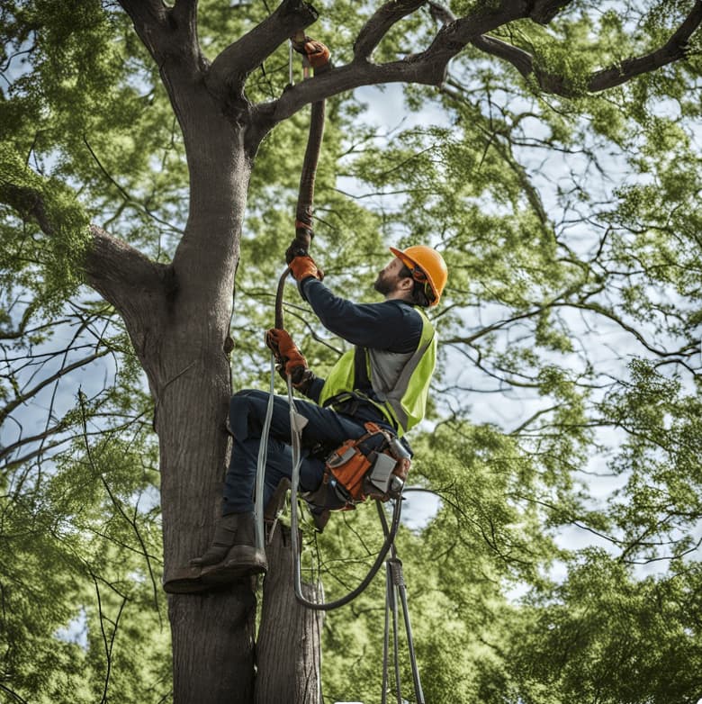 Professional tree trimming in Fall River, MA by Precision Tree Services to maintain healthy and well-shaped trees
